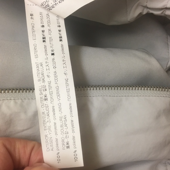 Zara basic outerwear light blue bomber - Picture 2 of 6